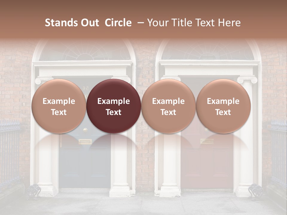 Enviroment Jump Exotic Frog PowerPoint Template