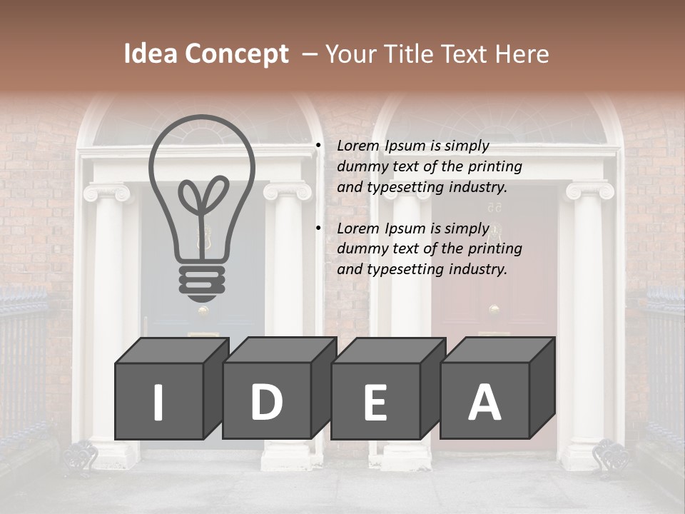 Enviroment Jump Exotic Frog PowerPoint Template