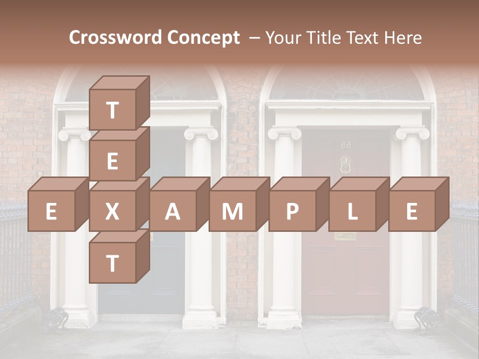 Enviroment Jump Exotic Frog PowerPoint Template