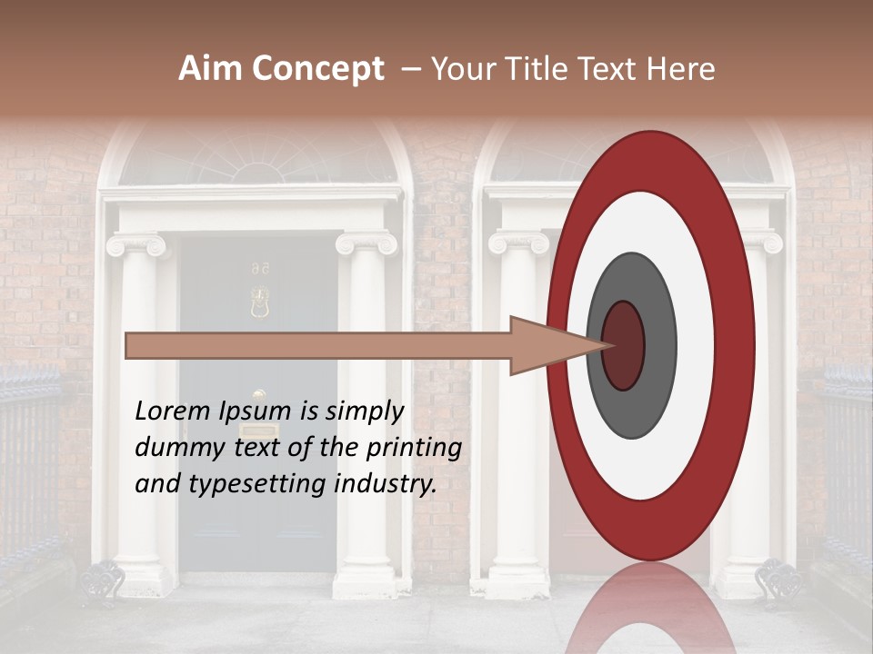 Enviroment Jump Exotic Frog PowerPoint Template