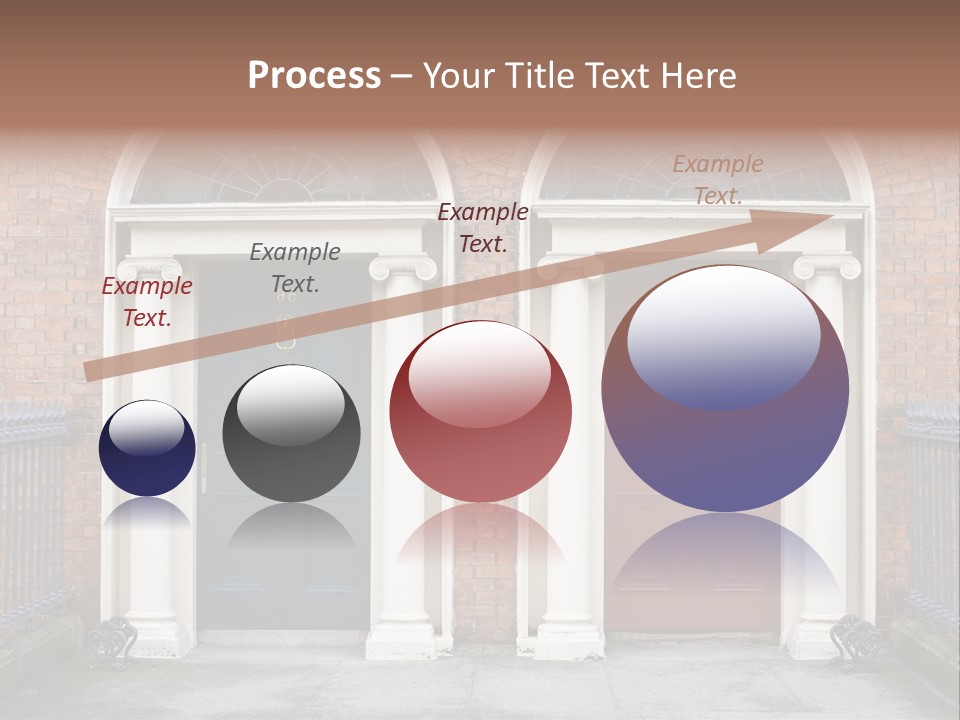 Enviroment Jump Exotic Frog PowerPoint Template