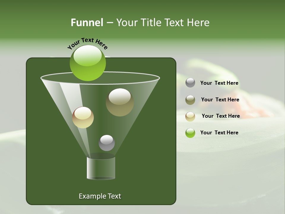 A Frog Sitting On Top Of A Green Leaf PowerPoint Template