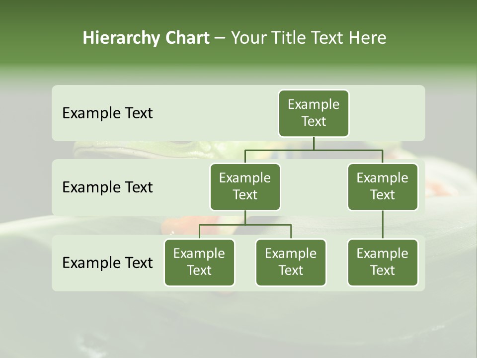 A Frog Sitting On Top Of A Green Leaf PowerPoint Template