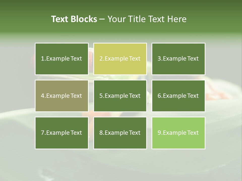 A Frog Sitting On Top Of A Green Leaf PowerPoint Template