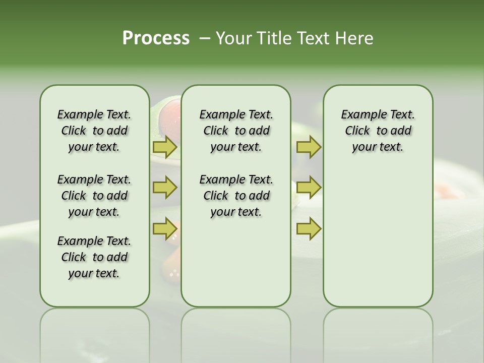 A Frog Sitting On Top Of A Green Leaf PowerPoint Template