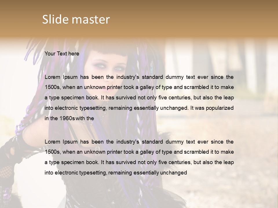 Conservation Color Sunlight PowerPoint Template