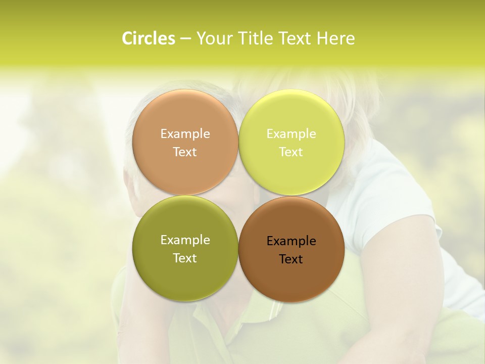 Relaxed Piggyback Vertical PowerPoint Template