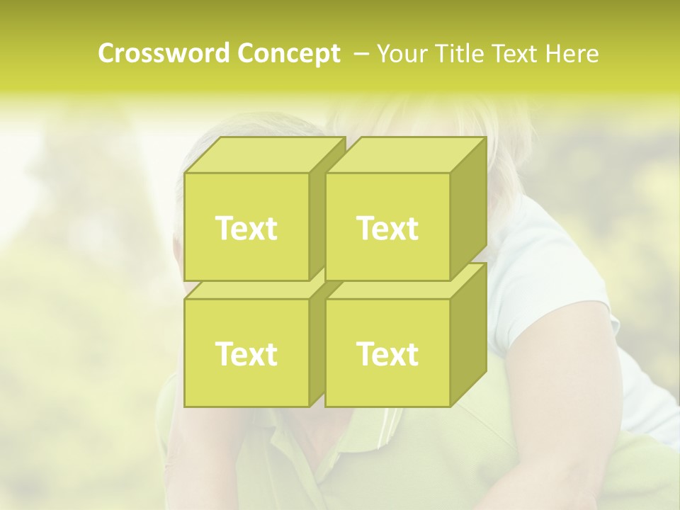 Relaxed Piggyback Vertical PowerPoint Template