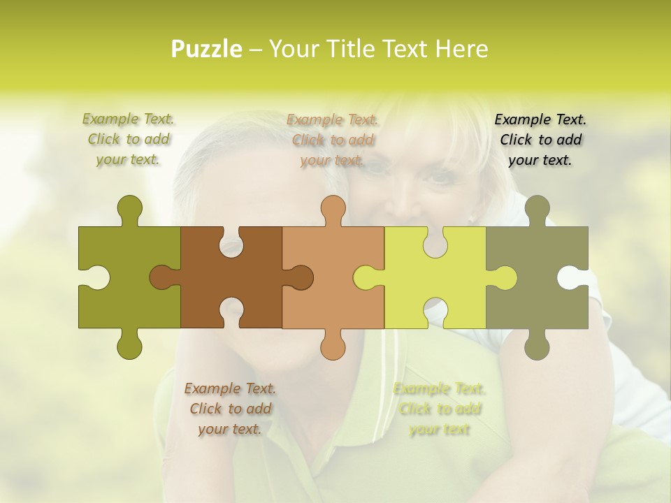 Relaxed Piggyback Vertical PowerPoint Template