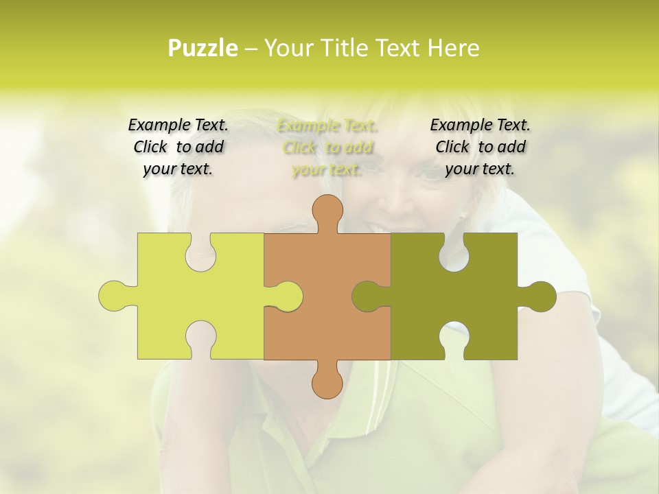 Relaxed Piggyback Vertical PowerPoint Template