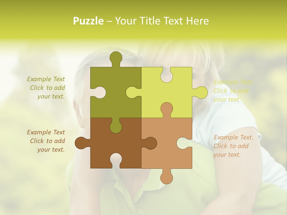 Relaxed Piggyback Vertical PowerPoint Template