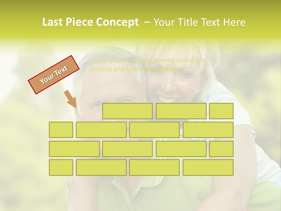Relaxed Piggyback Vertical PowerPoint Template