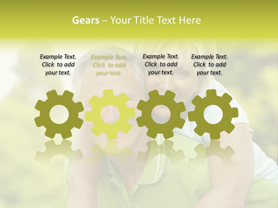 Relaxed Piggyback Vertical PowerPoint Template