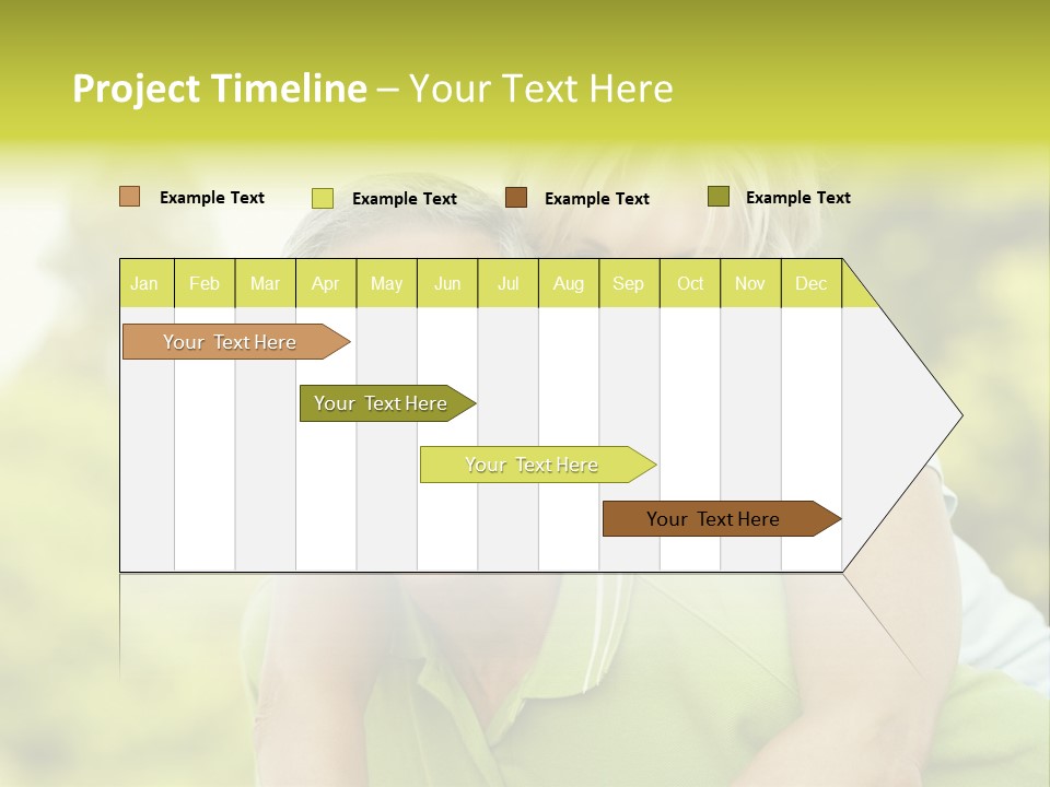 Relaxed Piggyback Vertical PowerPoint Template