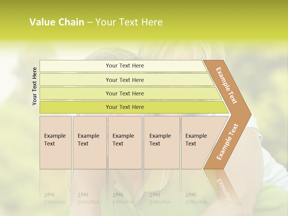 Relaxed Piggyback Vertical PowerPoint Template