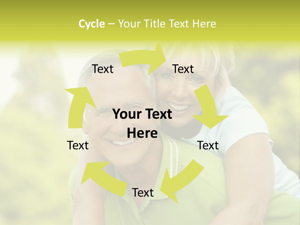 Relaxed Piggyback Vertical PowerPoint Template