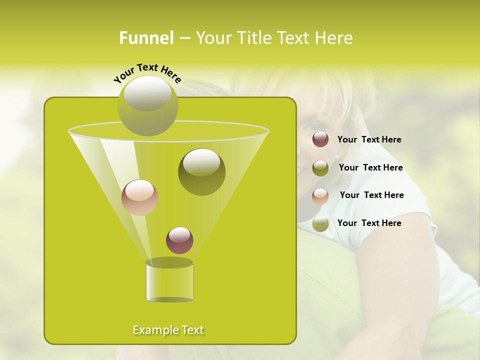 Relaxed Piggyback Vertical PowerPoint Template