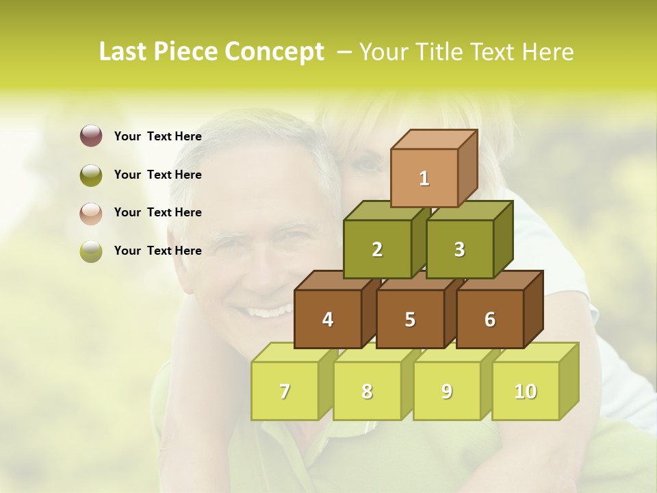 Relaxed Piggyback Vertical PowerPoint Template