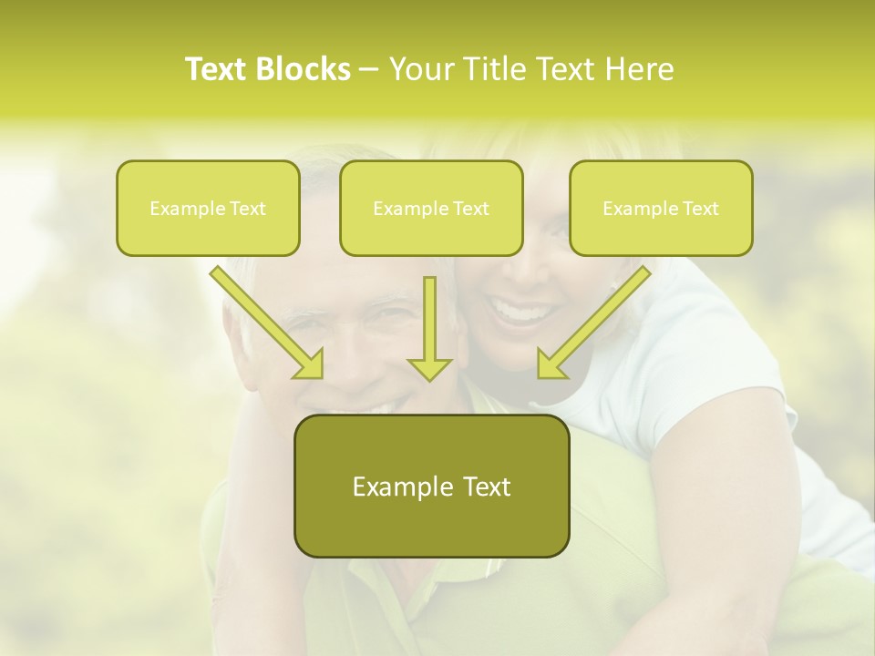 Relaxed Piggyback Vertical PowerPoint Template