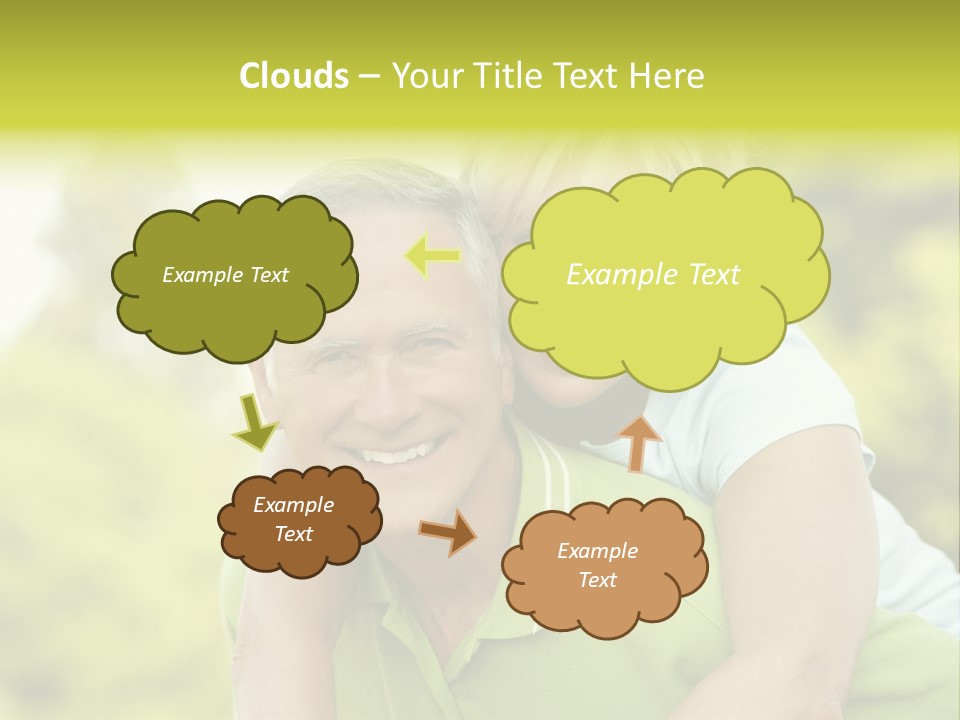 Relaxed Piggyback Vertical PowerPoint Template