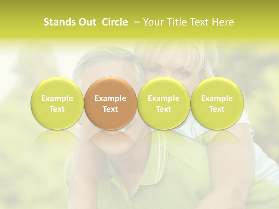 Relaxed Piggyback Vertical PowerPoint Template