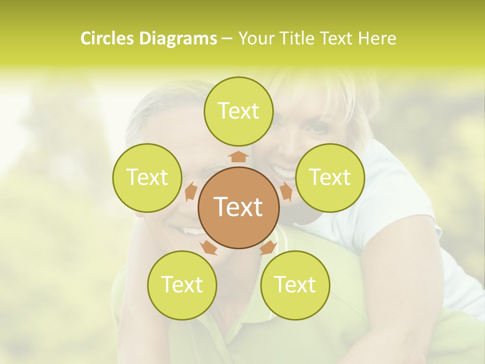 Relaxed Piggyback Vertical PowerPoint Template