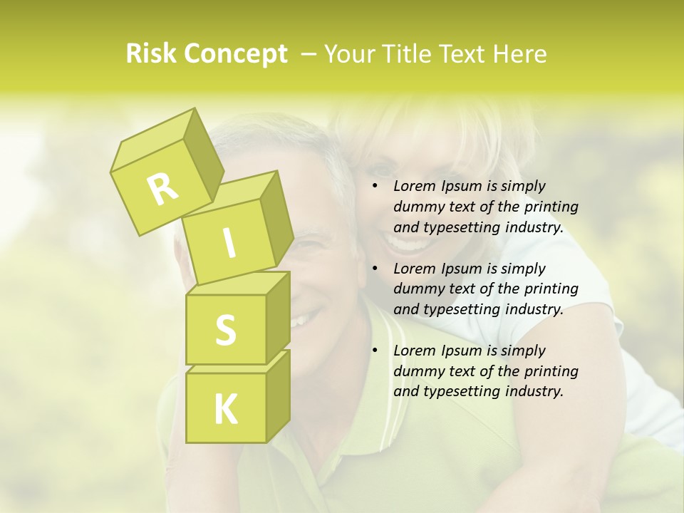 Relaxed Piggyback Vertical PowerPoint Template