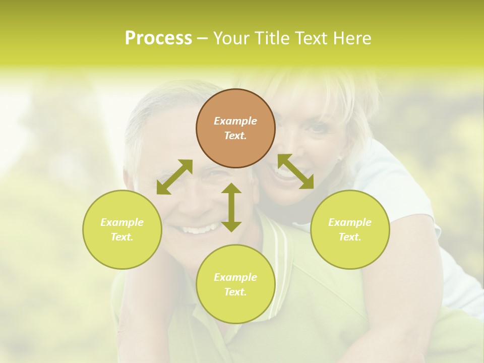 Relaxed Piggyback Vertical PowerPoint Template