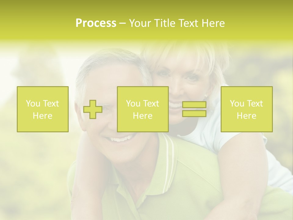 Relaxed Piggyback Vertical PowerPoint Template