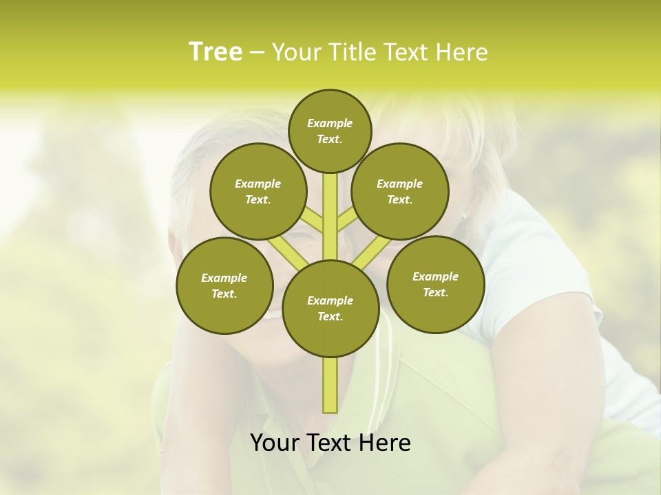 Relaxed Piggyback Vertical PowerPoint Template