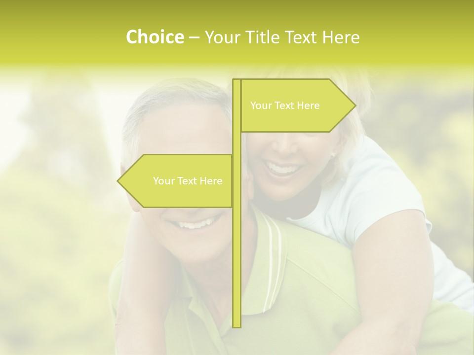 Relaxed Piggyback Vertical PowerPoint Template