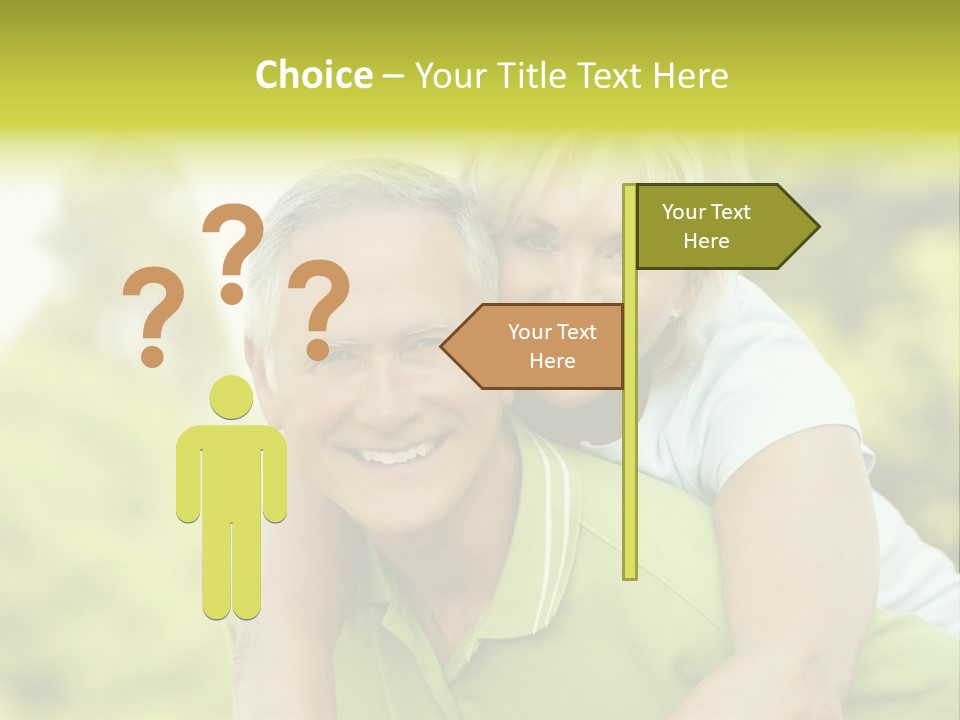 Relaxed Piggyback Vertical PowerPoint Template