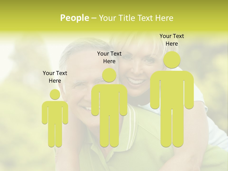 Relaxed Piggyback Vertical PowerPoint Template