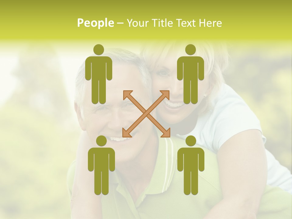 Relaxed Piggyback Vertical PowerPoint Template