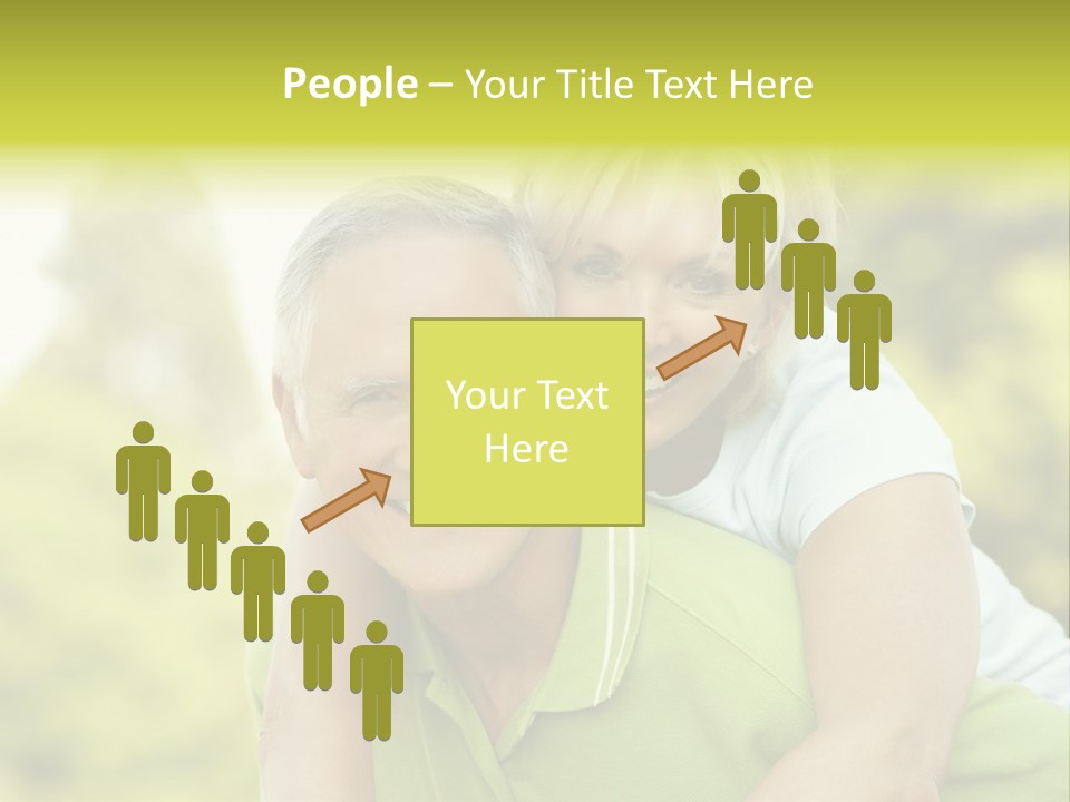 Relaxed Piggyback Vertical PowerPoint Template