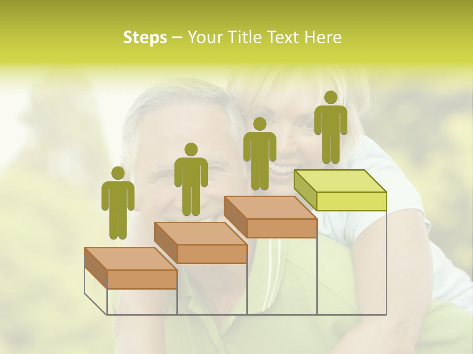 Relaxed Piggyback Vertical PowerPoint Template