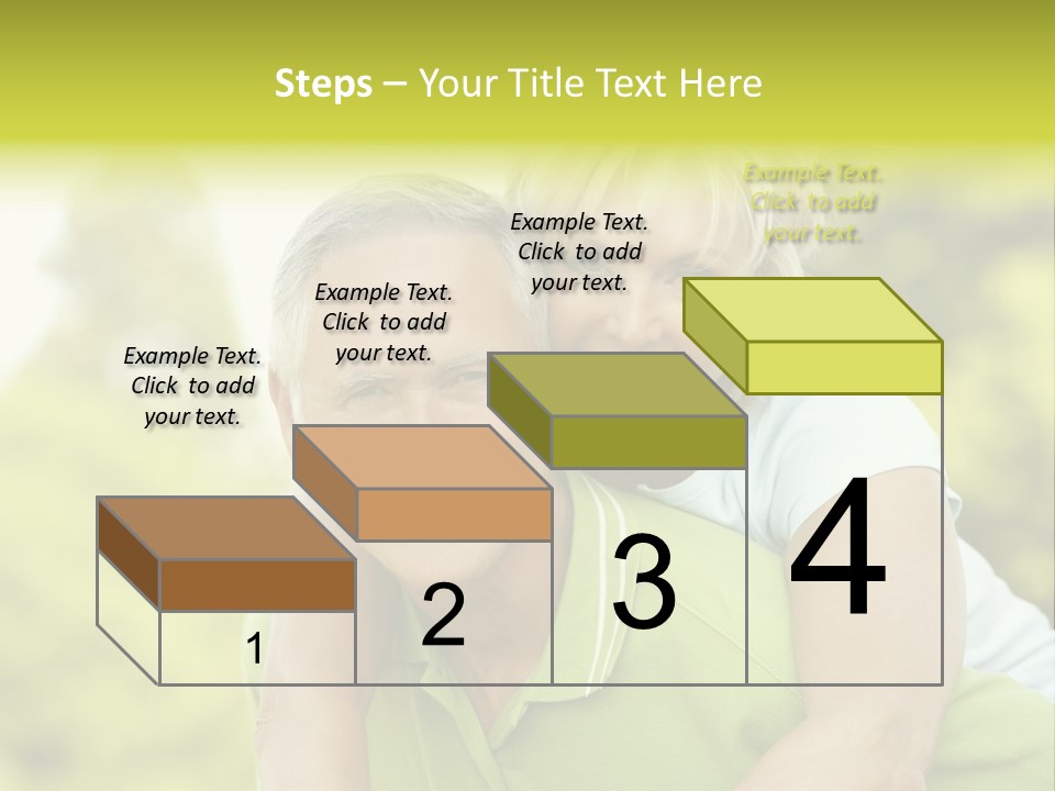 Relaxed Piggyback Vertical PowerPoint Template