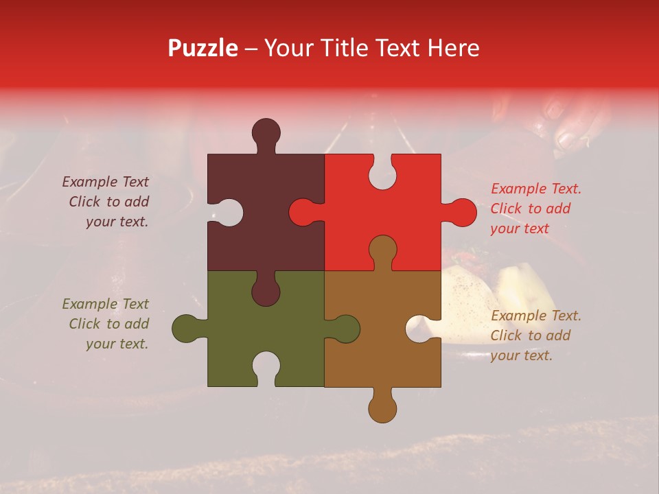 Hold Market Morocco PowerPoint Template