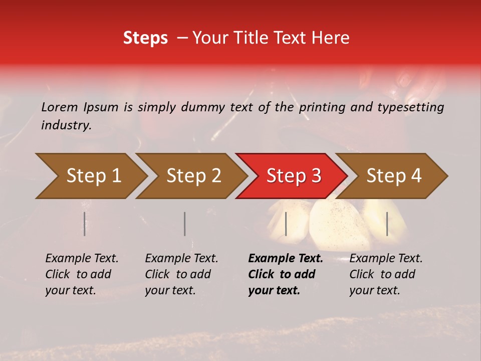 Hold Market Morocco PowerPoint Template