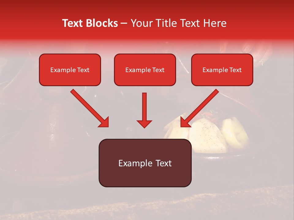 Hold Market Morocco PowerPoint Template