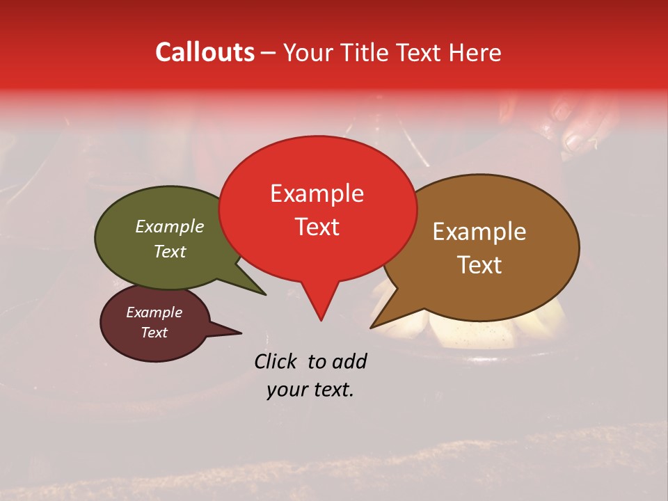 Hold Market Morocco PowerPoint Template