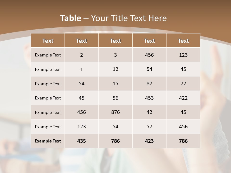 Pot Africa Hold PowerPoint Template