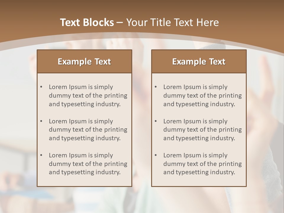 Pot Africa Hold PowerPoint Template