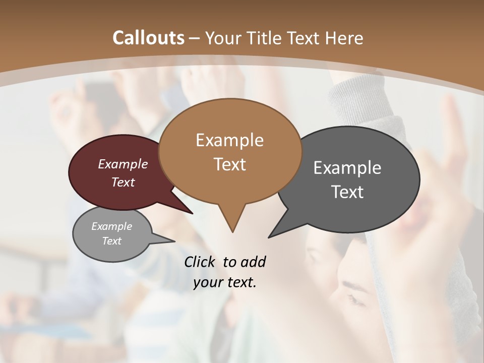 Pot Africa Hold PowerPoint Template