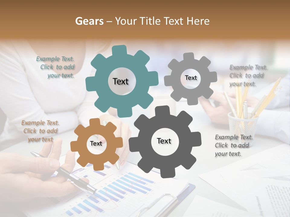 Ceramic Hold Spice PowerPoint Template