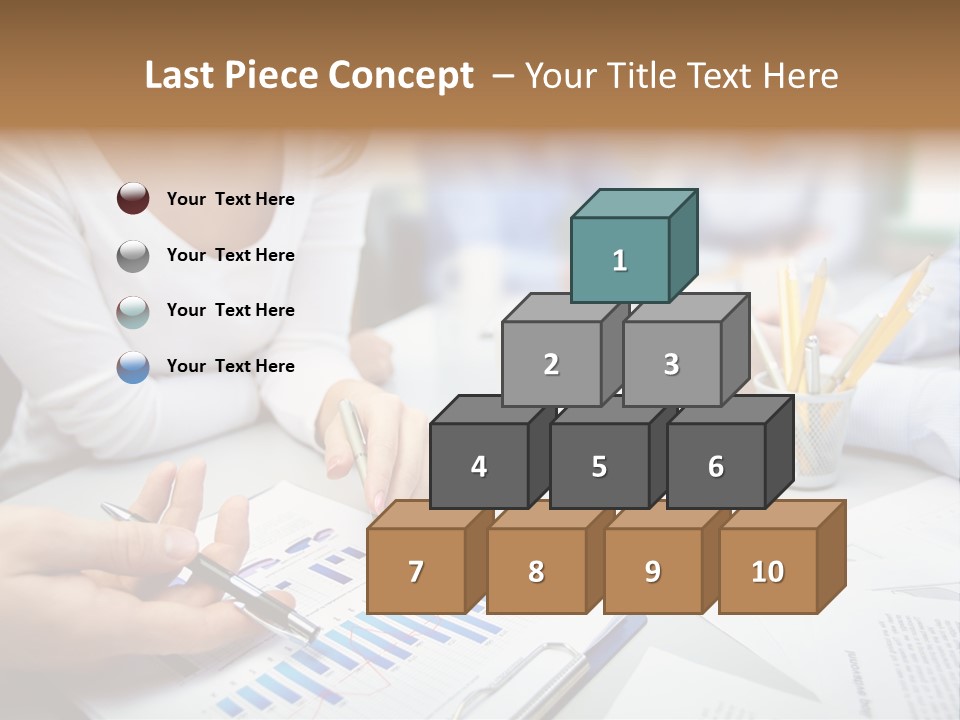 Ceramic Hold Spice PowerPoint Template