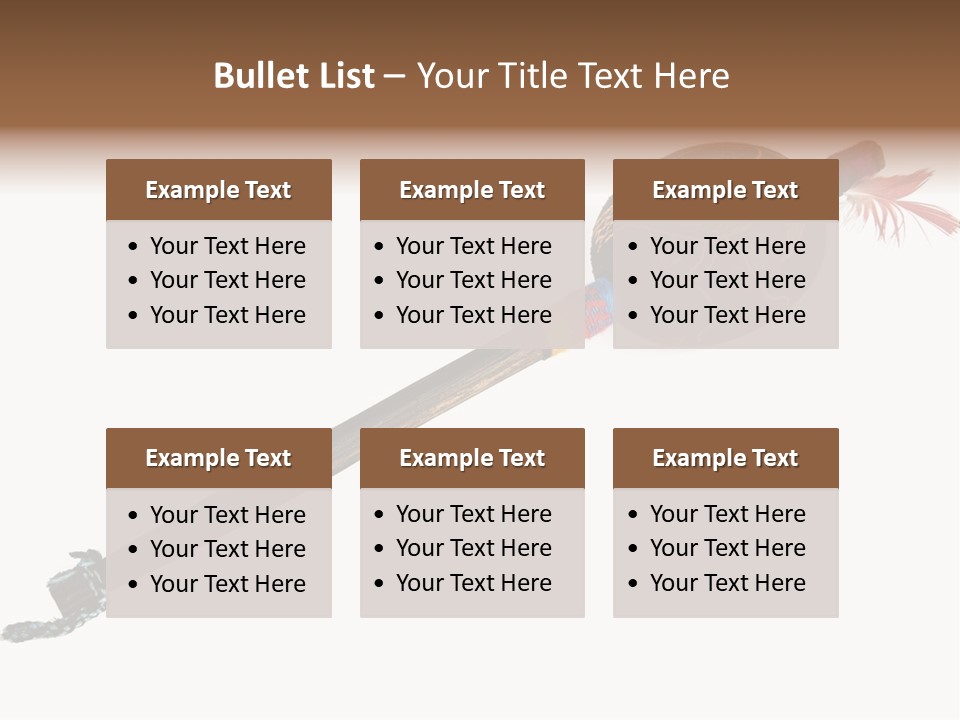 A Wooden Pole With A Bird On It PowerPoint Template