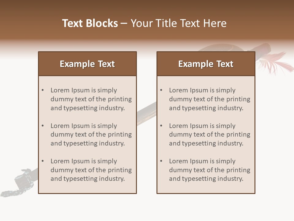 A Wooden Pole With A Bird On It PowerPoint Template