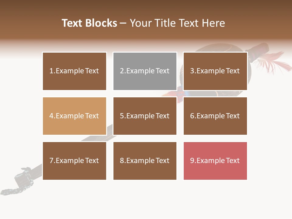 A Wooden Pole With A Bird On It PowerPoint Template