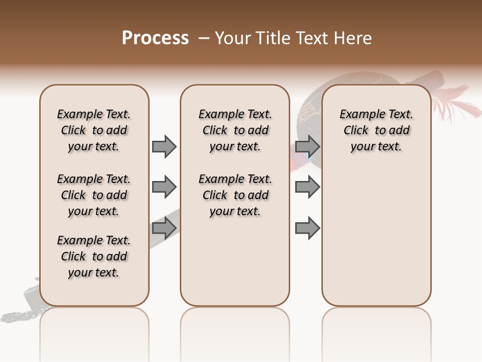 A Wooden Pole With A Bird On It PowerPoint Template